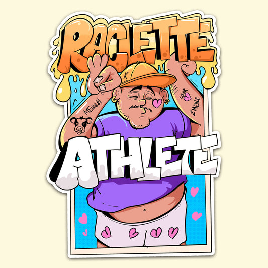 RACLETTE ATHLETE Sticker